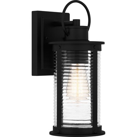 Quoizel Tilmore Outdoor Wall 1 Light Matte Black TLM8405MBK